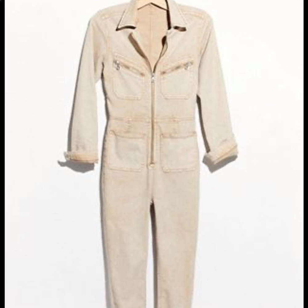 COPY - Free People Lennox Jumpsuit in Sand